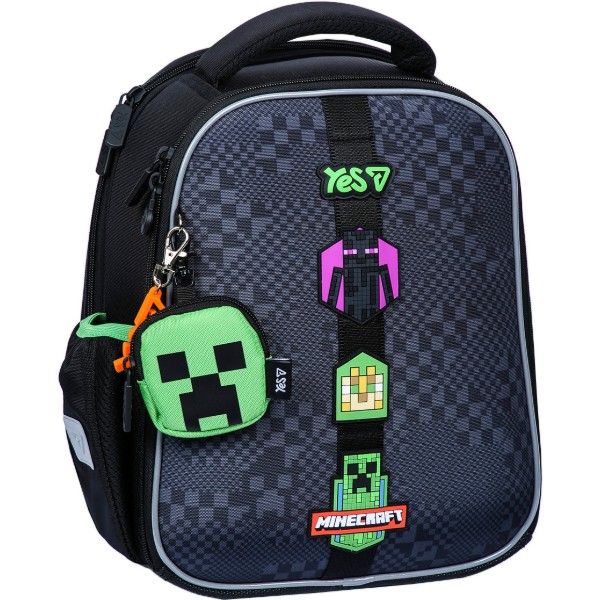 Фото - Рюкзак школьный YES H-100S Minecraft Adventure (550222)